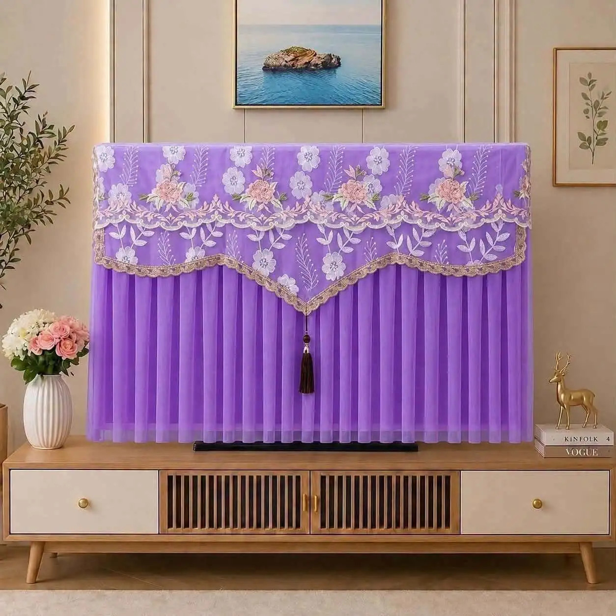 Tv Cover (purple)